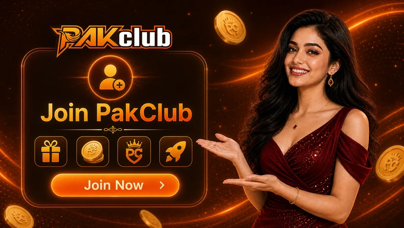 Join Pak Club — register and claim your welcome bonus